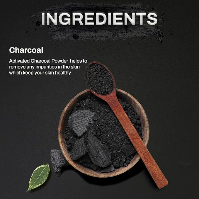Blu Essentials Natural Bamboo Charcoal Glycerine Face Mask for Fairness, Tanning & Glowing Skin face mask for women | 50gm