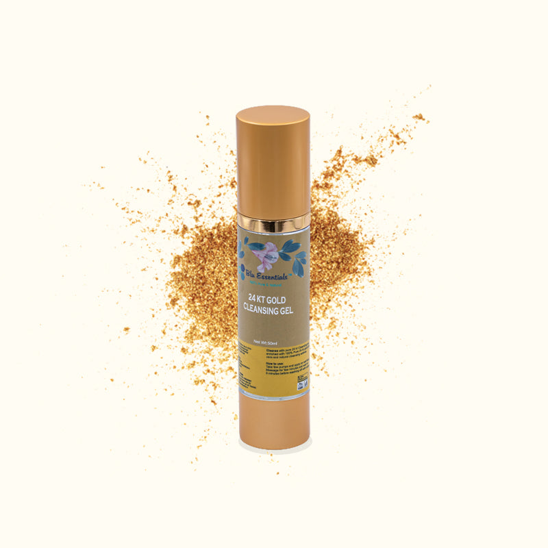 24K Gold Cleansing Gel For Face