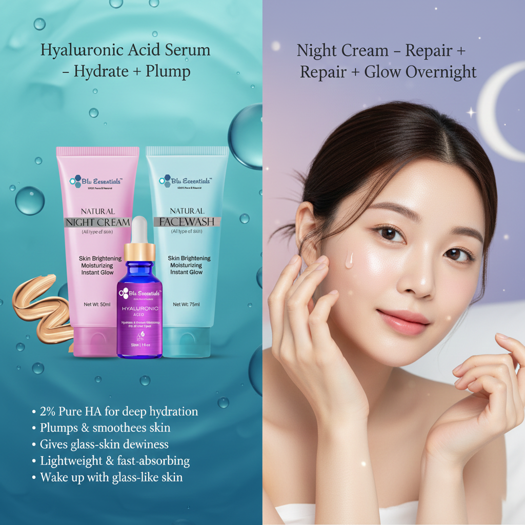 Blu Essentials Korean Glass Skin Kit – 30 Days Glow Challenge