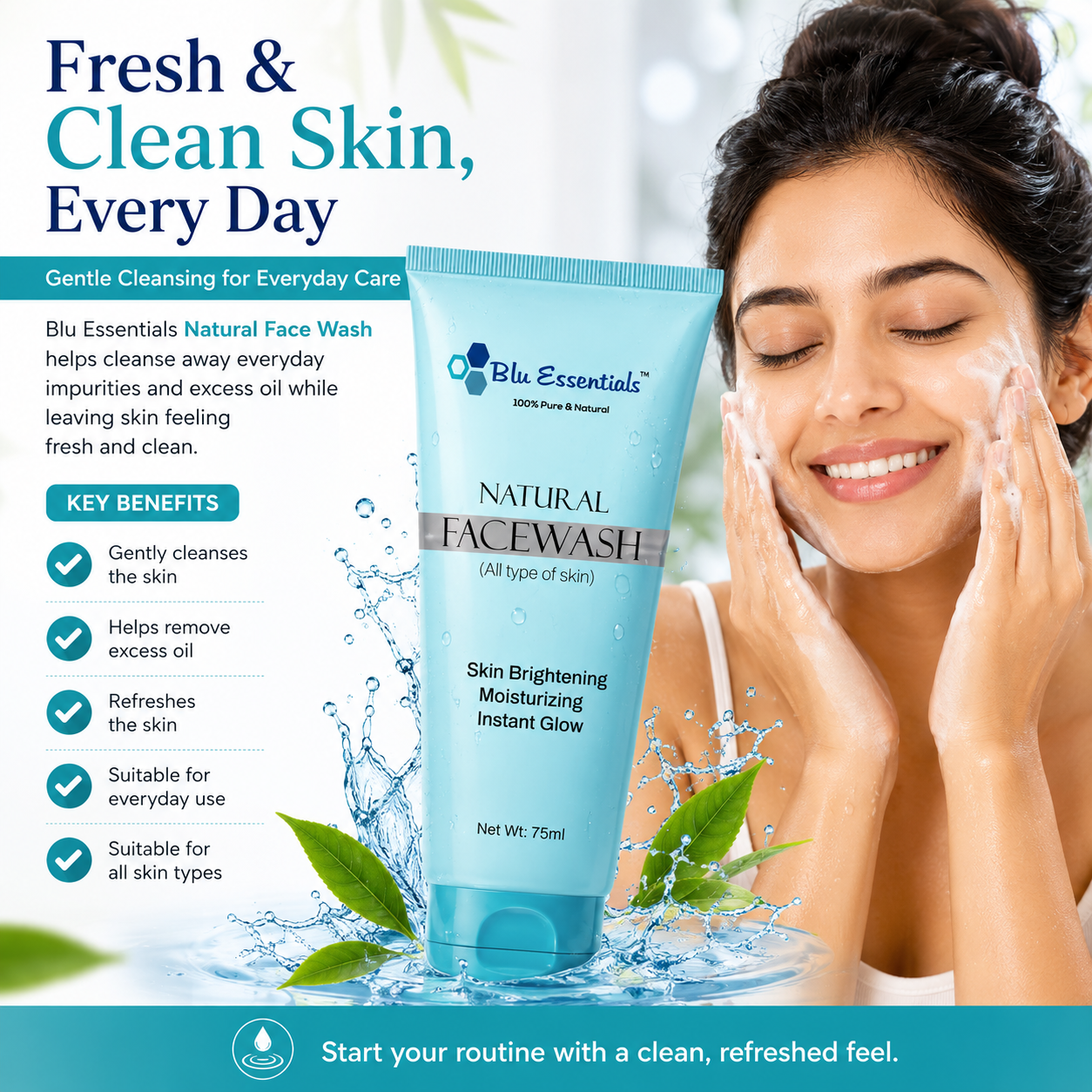 Suncare Kit Trio – Sunscreen, Face Wash & Night Cream Combo